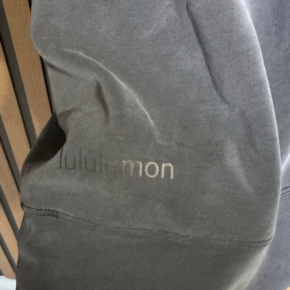 Lululemon Softstreme Perfectly Oversized Cropped Crew Sweatshirt Black Size 8 - Picture 8 of 11